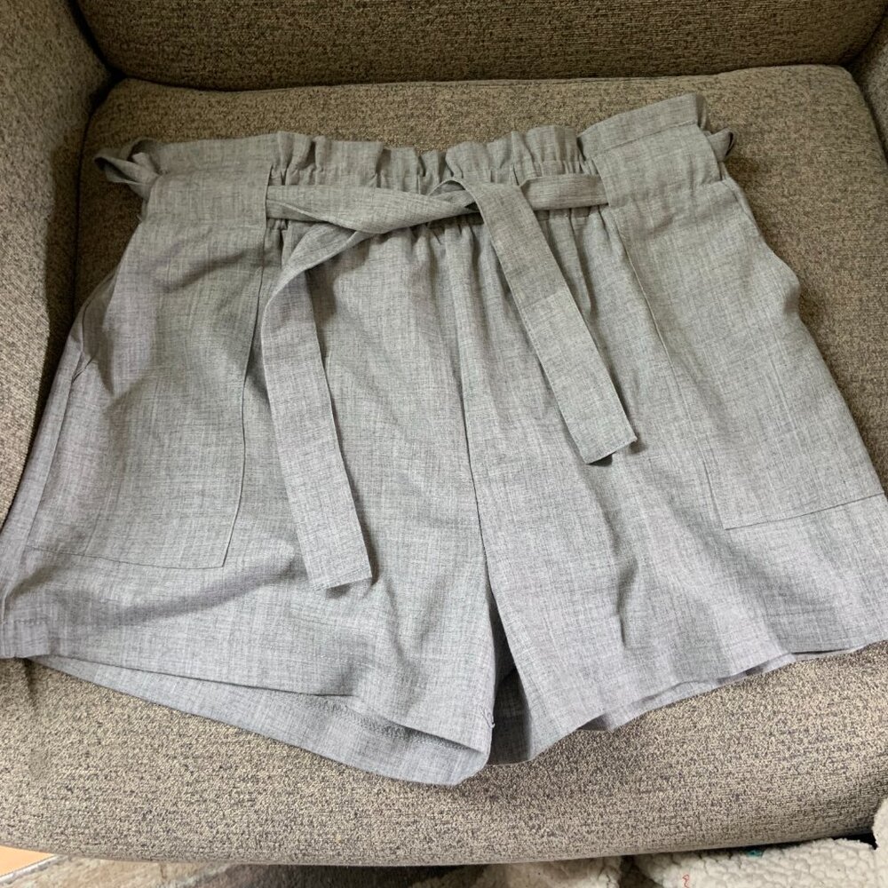 Women's Streetwear gray shorts, Size 12.